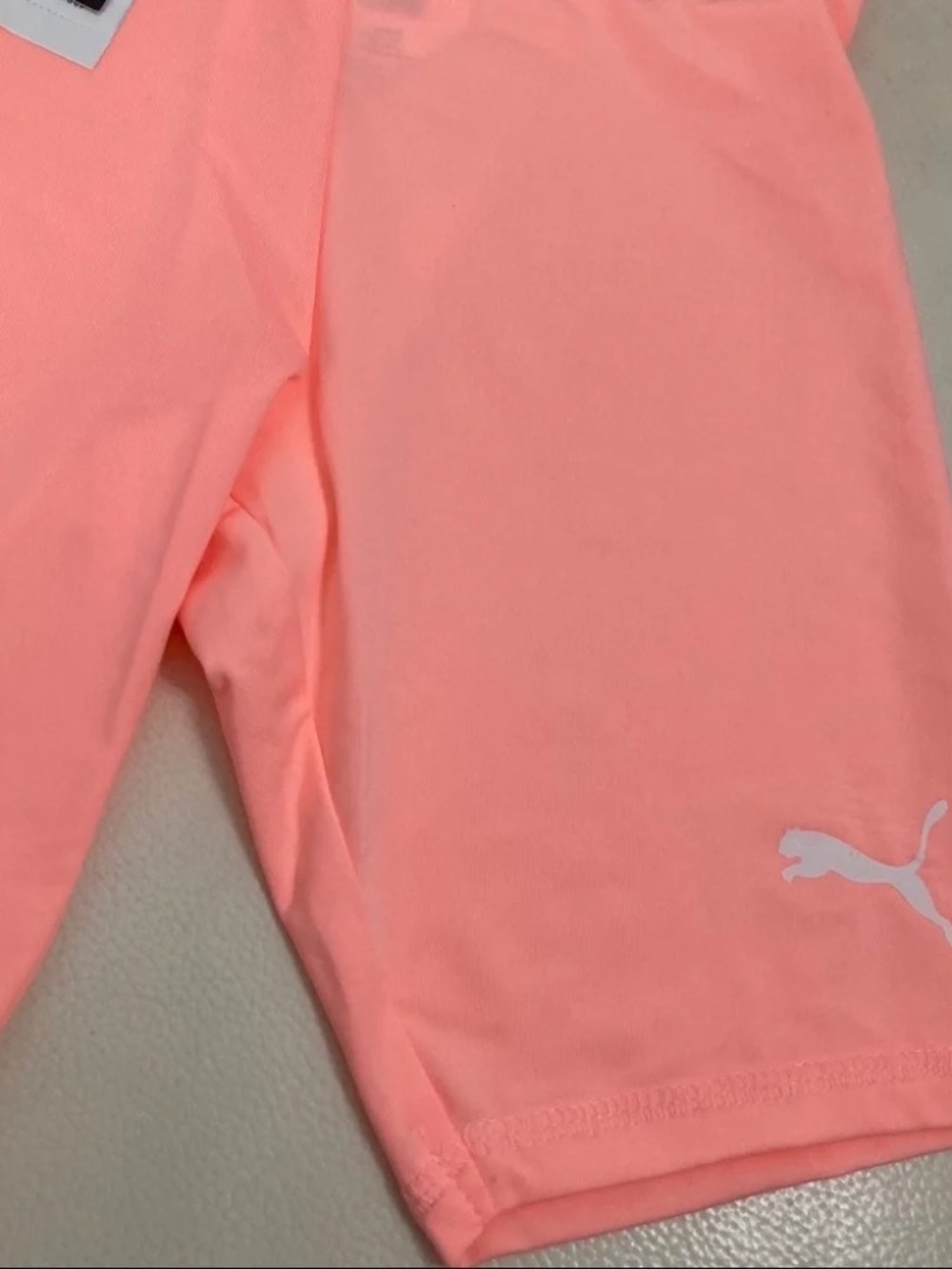 Puma sparkly cute peach color leggings set 4047 - Picture 6 of 6